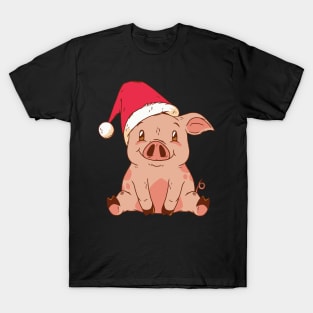 Christmas Pig T-Shirt